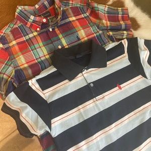 LOT OF BOYS POLO SHIRTS - SIZE 12 - VERY NICE